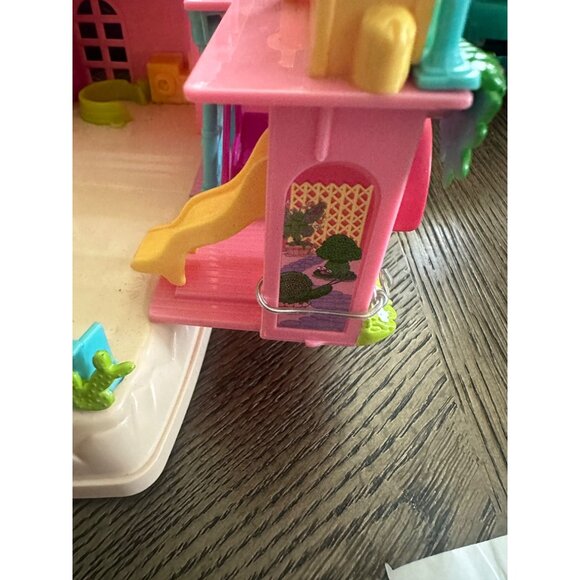 Vintage Polly Pocket 2000 Mattel hacienda Playhouse With slide / no figures - Picture 4 of 6